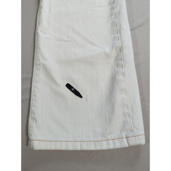 True Religion TRBJ Jeans White Denim Straight Leg Men’s Sz 36x30 Distressed - Picture 5 of 14